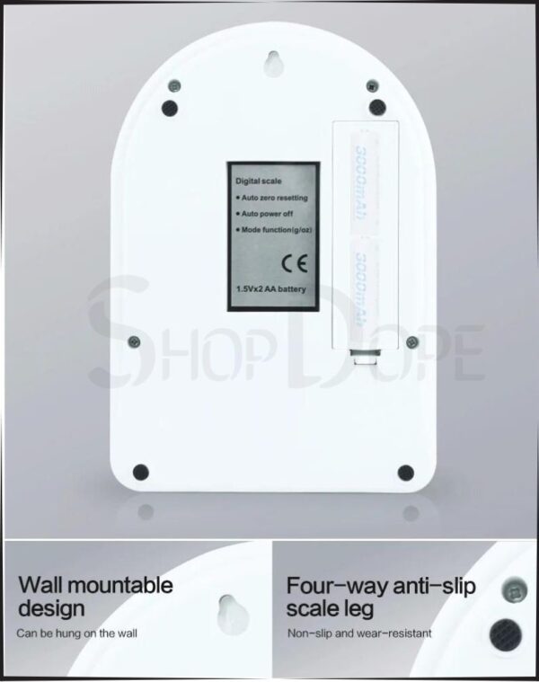 10 KG Electronic Digital Kitchen Scale Digital Weight Machine - Image 8