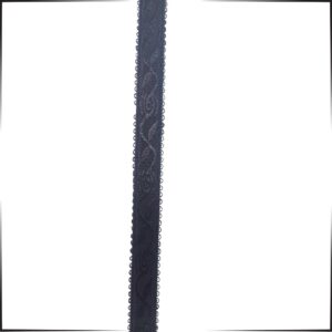 Half Cotton Half Net Black